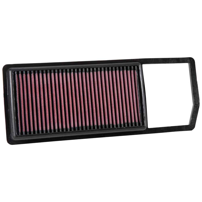 Image of K&N Luchtfilter Paneel Replacement Rood Katoen Fiat Panda,500