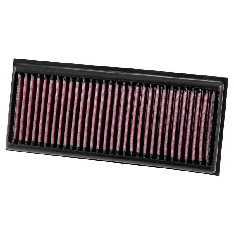 Image of K&N Luchtfilter Paneel Replacement Rood Katoen Mercedes C63