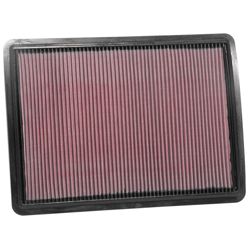 Image of K&N Luchtfilter Paneel Replacement Rood Katoen Hyundai, Kia