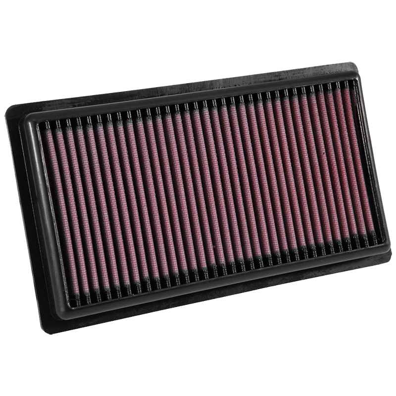 Image of K&N Luchtfilter Paneel Replacement Rood Katoen Fiat,Jeep,Toyota