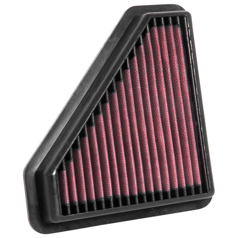 Image of K&N Luchtfilter Paneel Replacement Rood Katoen Honda Civic