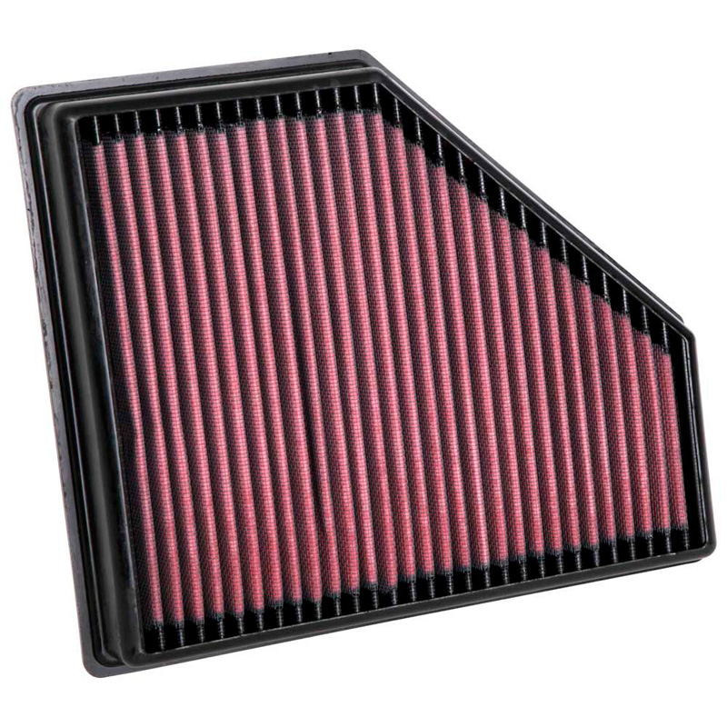 Image of K&N Luchtfilter Paneel Replacement Rood Katoen BMW, Toyota