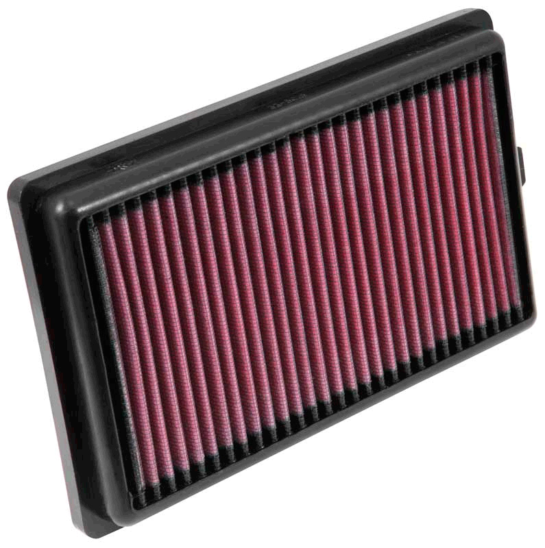Image of K&N Luchtfilter Paneel Replacement Rood Katoen Fiat 500