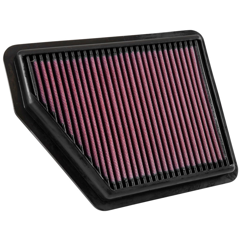Image of K&N Luchtfilter Paneel Replacement Rood Katoen Honda Civic