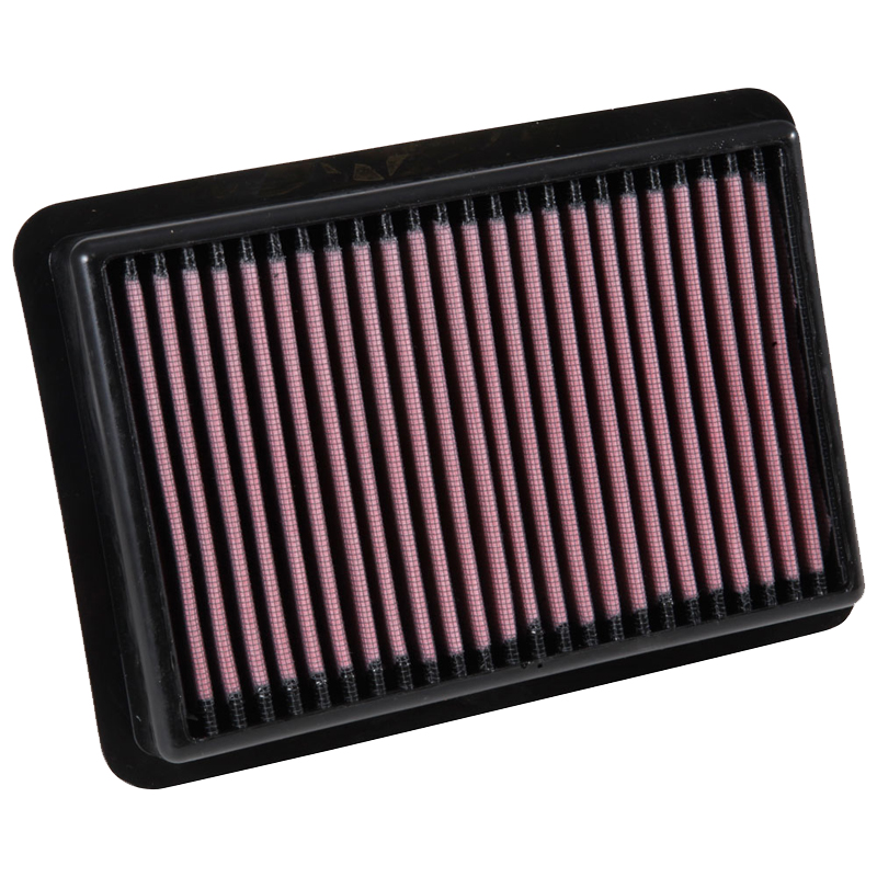 Image of K&N Luchtfilter Paneel Replacement Rood Katoen Honda Civic