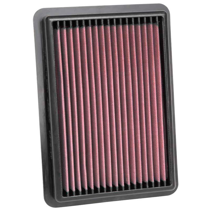 Image of K&N Luchtfilter Paneel Replacement Rood Katoen Mazda 3
