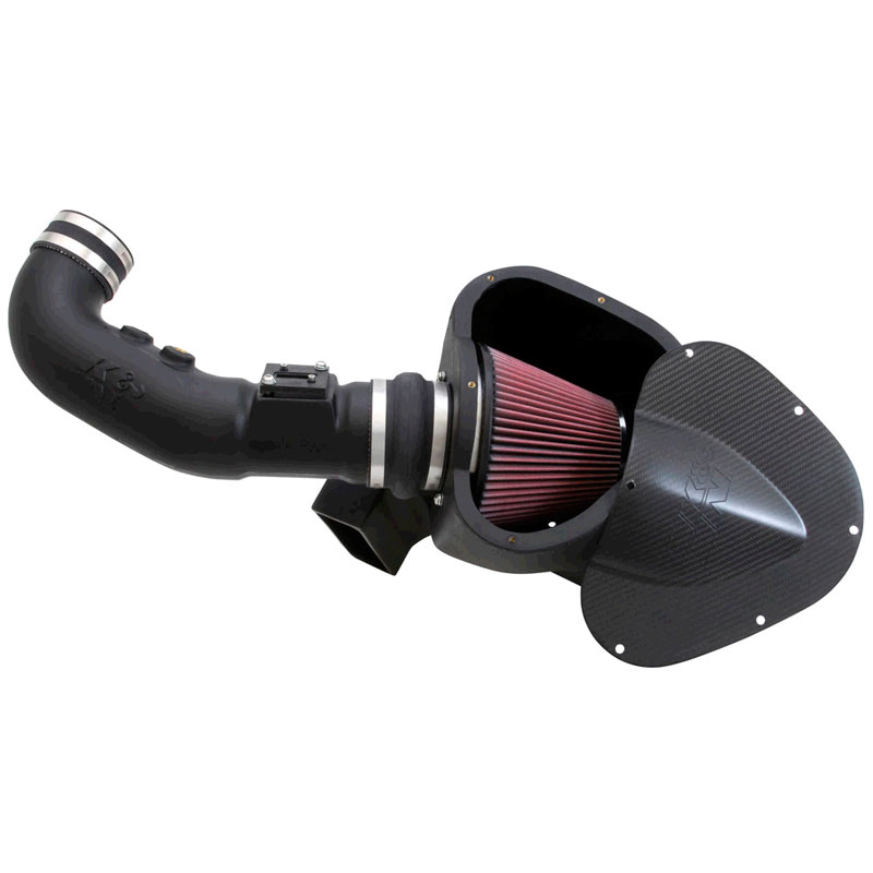 Image of K&N Luchtfilter Kit Aircharger Rood Katoen Ford Mustang