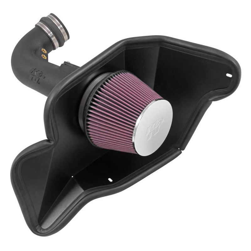 Image of K&N Luchtfilter Kit Aircharger Rood Katoen Ford Mustang
