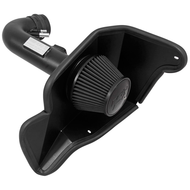 Image of K&N Luchtfilter Kit Blackhawk Induction Rood Katoen Ford Mustang