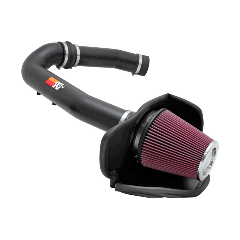 Image of K&N Luchtfilter Kit High Performance Rood Katoen Dodge,Jeep