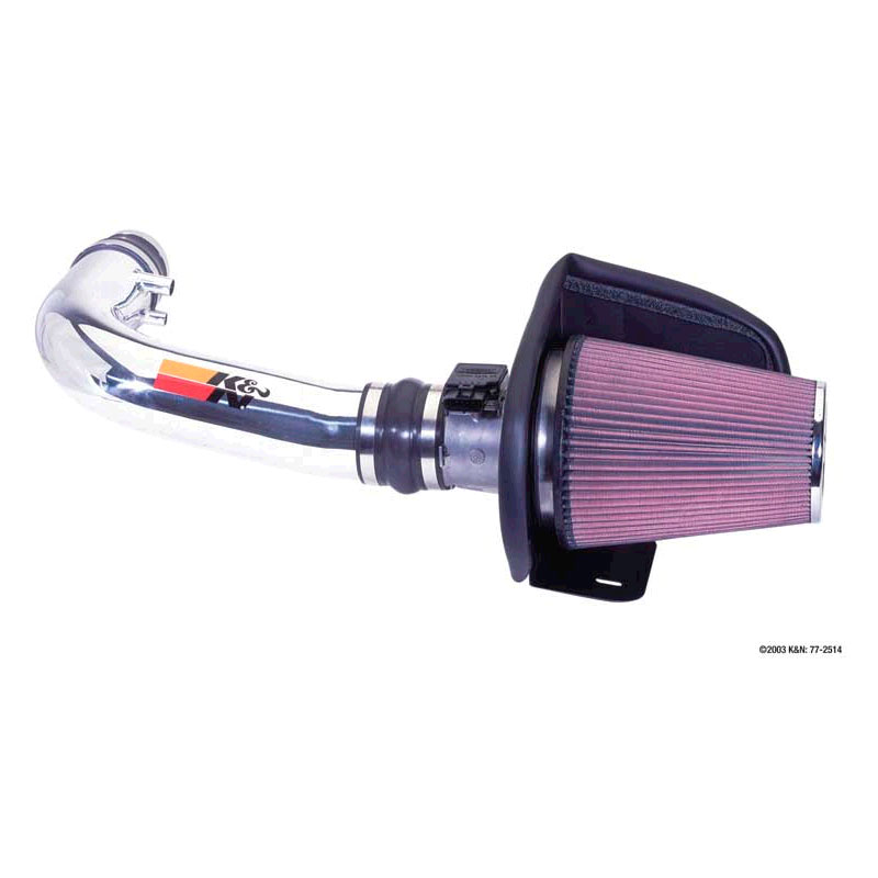 Image of K&N Luchtfilter Kit High Performance Chroom Katoen Ford F150, Expedition, Navigator