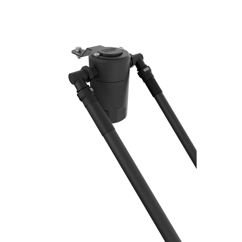 Image of K&N Olie Catch Can Zwart 177ml Staal Ford Mustang