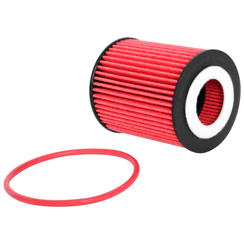 Image of K&N Oliefilter Hoge prestaties Zwart Staal Chevrolet,Cadillac