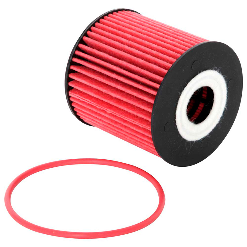 Image of K&N Oliefilter Hoge prestaties Rood Staal Volvo