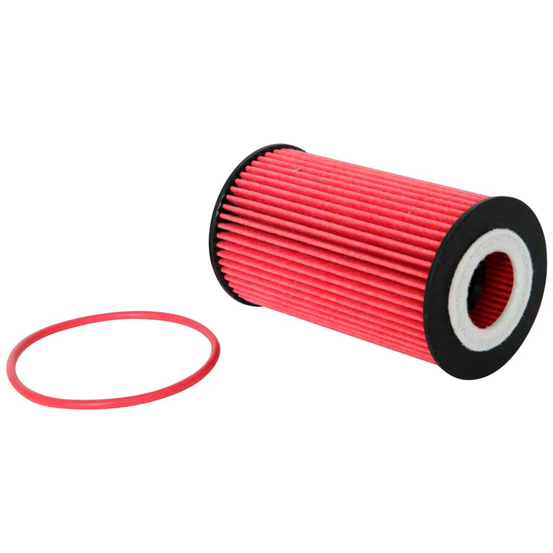 Image of K&N Oliefilter Hoge prestaties Rood Staal Porsche
