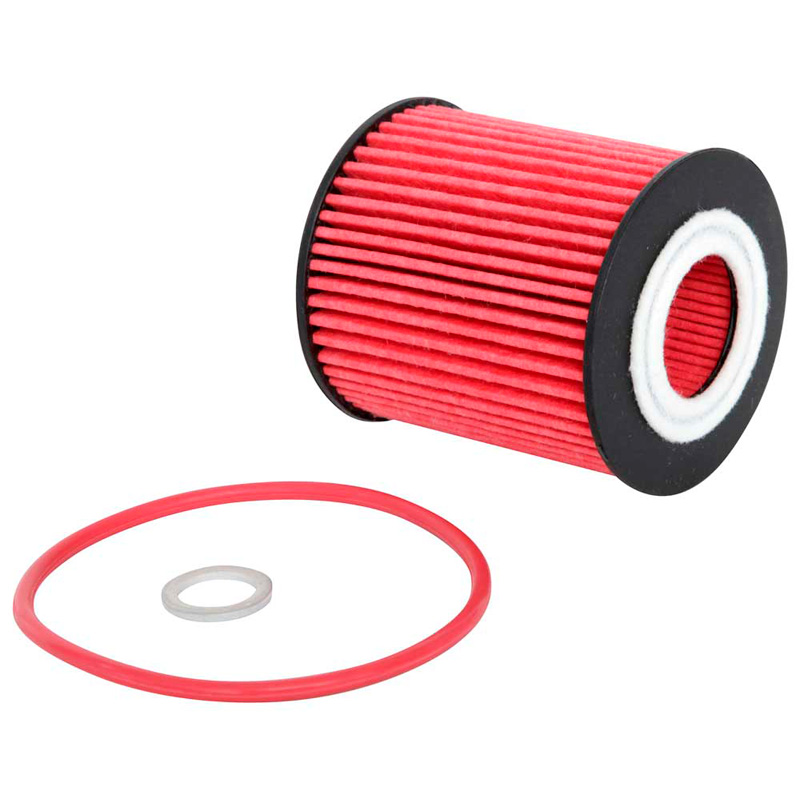 Image of K&N Oliefilter Hoge prestaties Rood Staal Ford