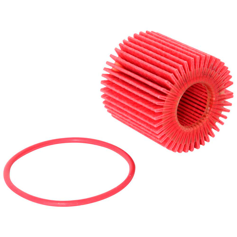 Image of K&N Oliefilter Hoge prestaties Zwart Staal Lexus,Scion,Toyota