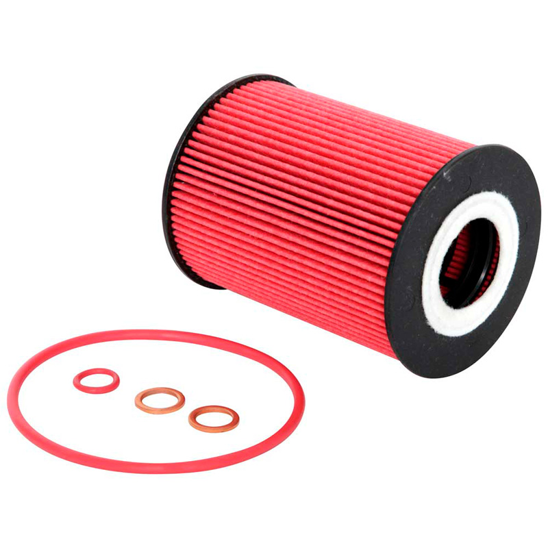 Image of K&N Oliefilter Hoge prestaties Rood Staal Bmw,Porsche
