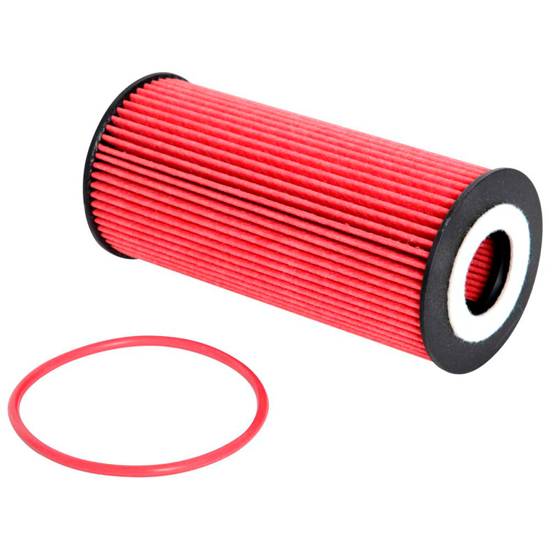 Image of K&N Oliefilter Hoge prestaties Rood Staal Porsche Boxster,Cayman