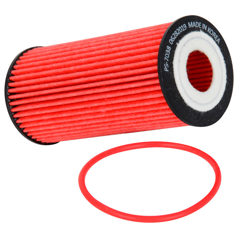 Image of K&N Oliefilter Hoge prestaties Rood Staal Audi,Volkswagen,Porsche