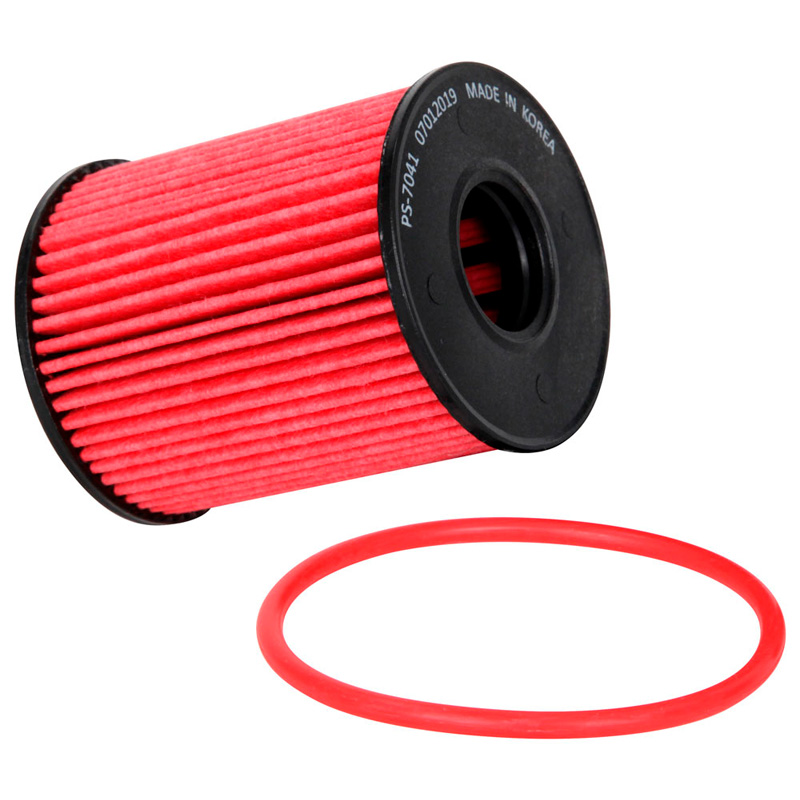 Image of K&N Oliefilter Hoge prestaties Rood Staal Opel,Jeep,Dodge