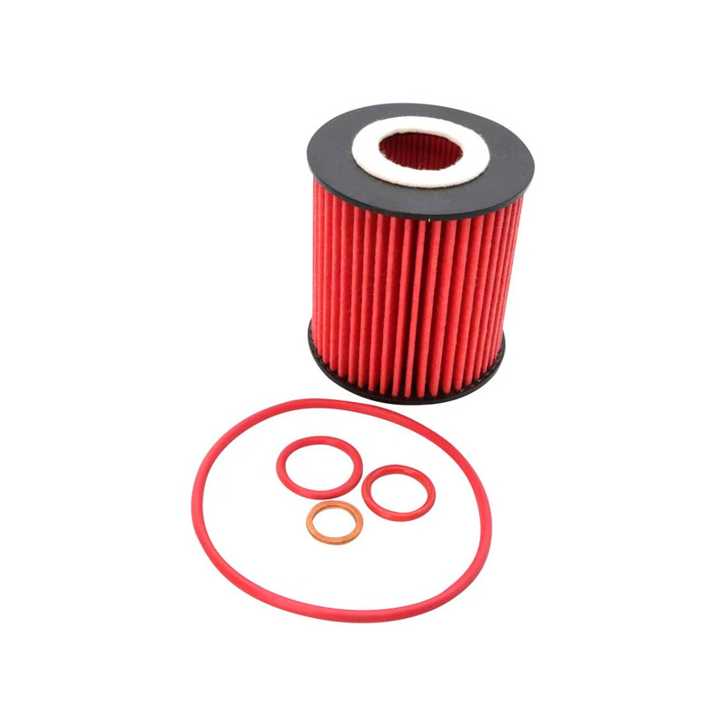 Image of K&N Oliefilter Hoge prestaties Rood BMW