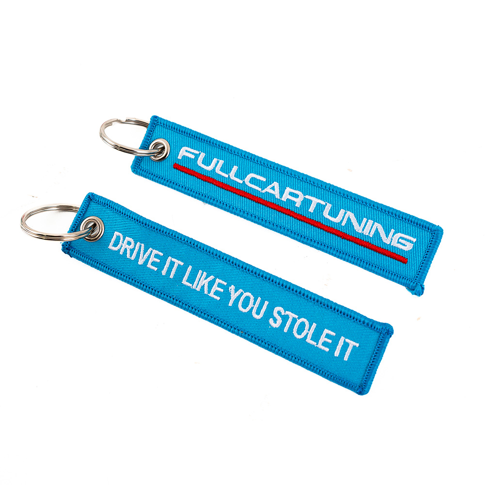 Image of Fullcartuning Sleutelhanger Drive it like you stole it Blauw