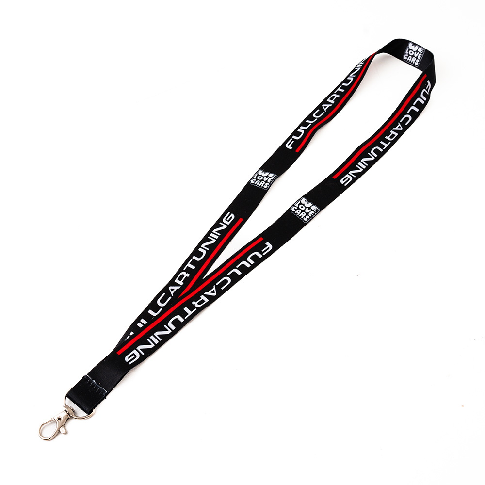 Image of Fullcartuning Keycord We Love Cars Zwart