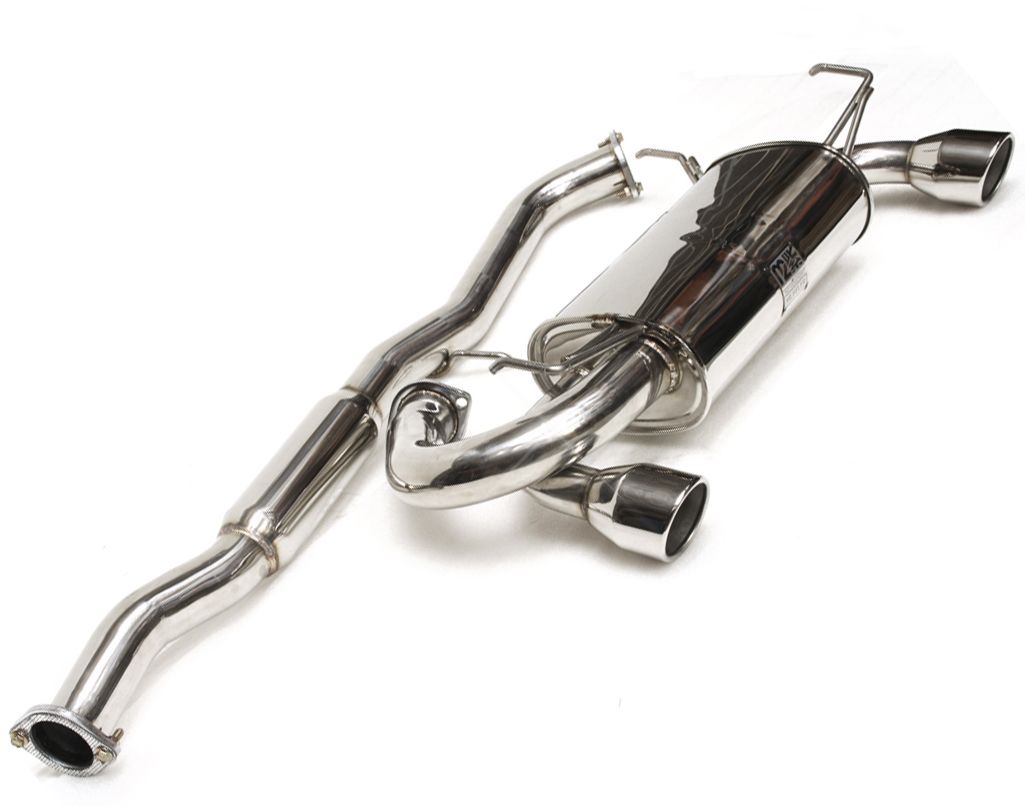 Image of M2 Motorsport Cat-back Uitlaatsysteem 76mm Roestvrij Staal Nissan 350Z Facelift