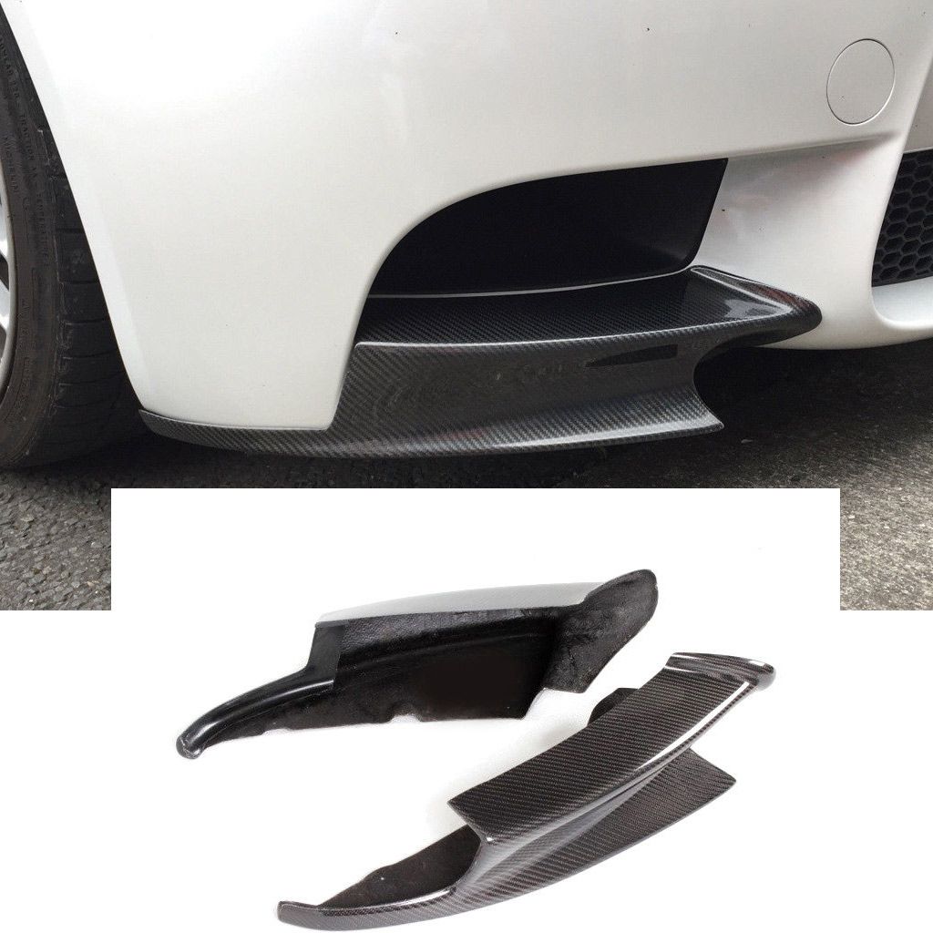 Image of M2 Motorsport Voor Bumper Lip P Style Carbon BMW 3-serie