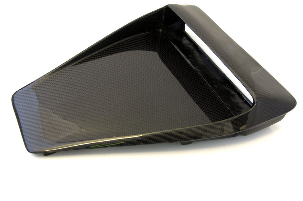 Image of M2 Motorsport Motorkap Ventilatie Roosters OEM Style Carbon Mitsubishi Lancer Evolution