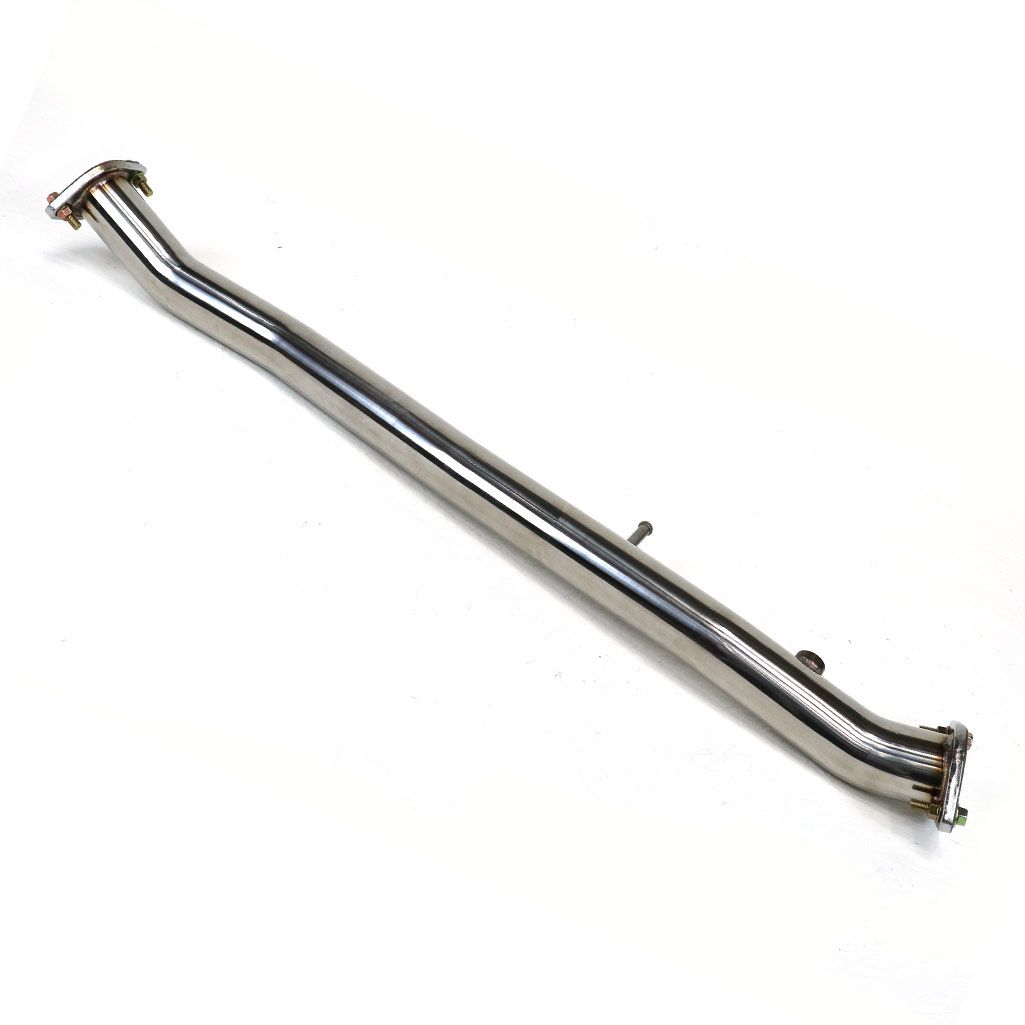 Image of M2 Motorsport Tussendemper Gepolijst 63.5mm Roestvrij Staal Mazda MX-5