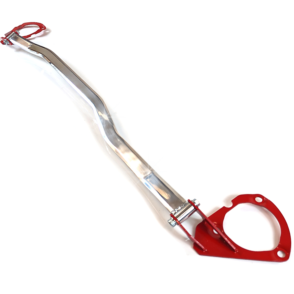 Image of M2 Motorsport Voor Veerpootbrug Rood Aluminium Honda Civic