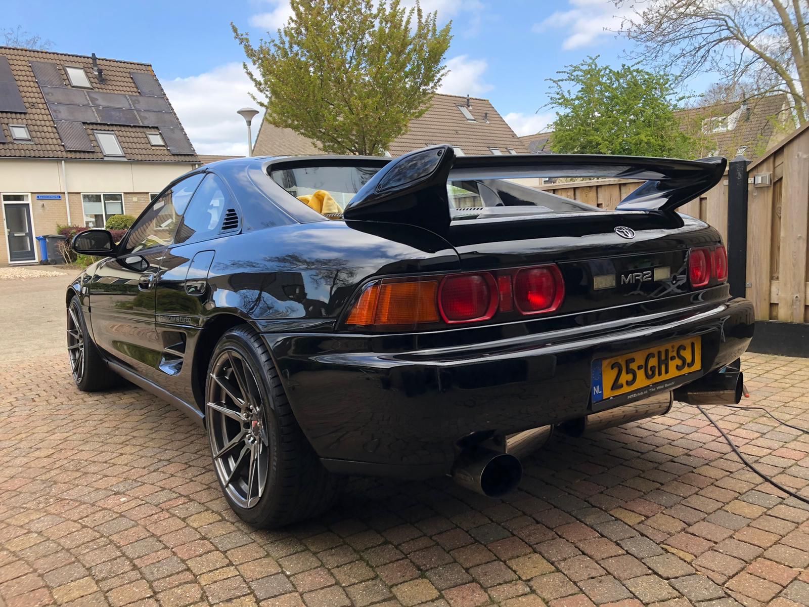 Image of SK-Import Achter Spoiler TR Style Ongeverfd Polyester Toyota MR2