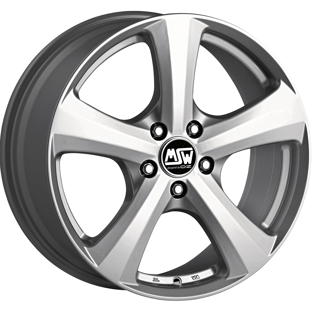 Image of MSW MSW 19 Velgen 18 Inch 8J ET45 5x120 Full Silver
