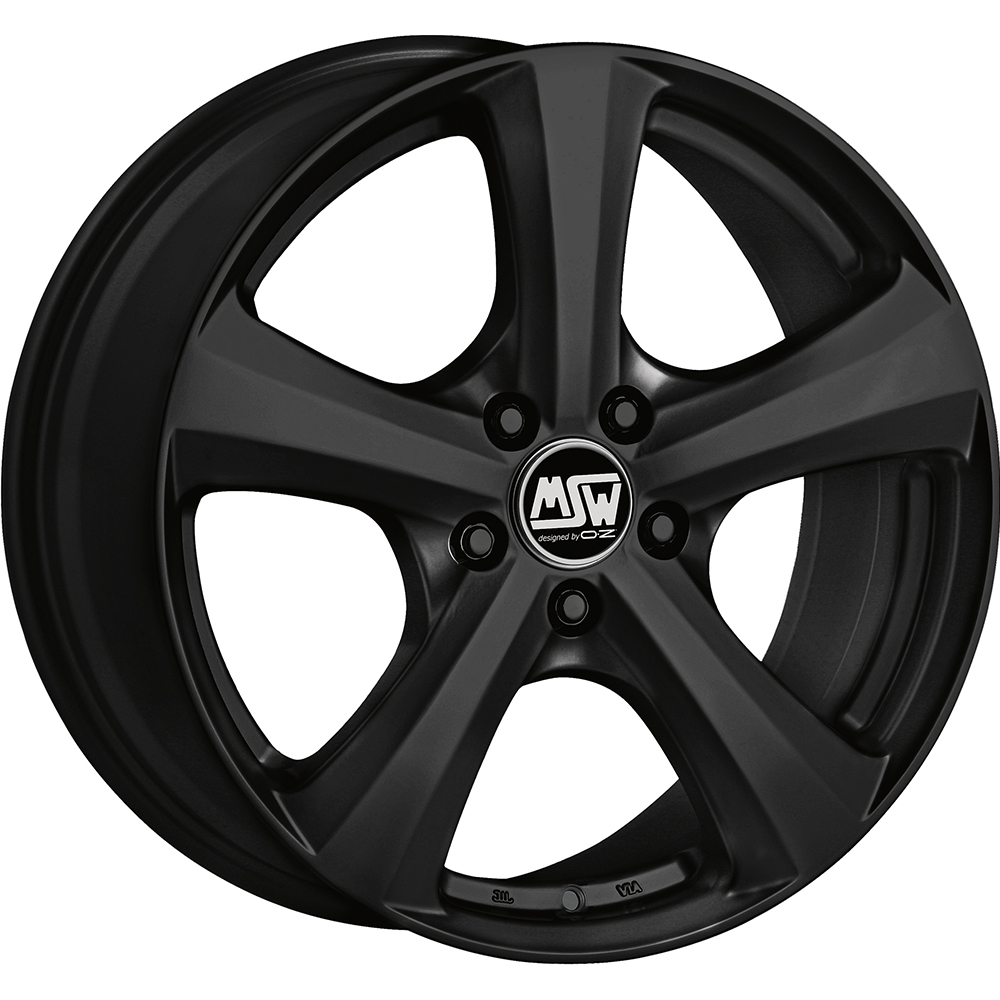 Image of MSW MSW 19 Velgen 17 Inch 7J ET38 5x108 Flat Black