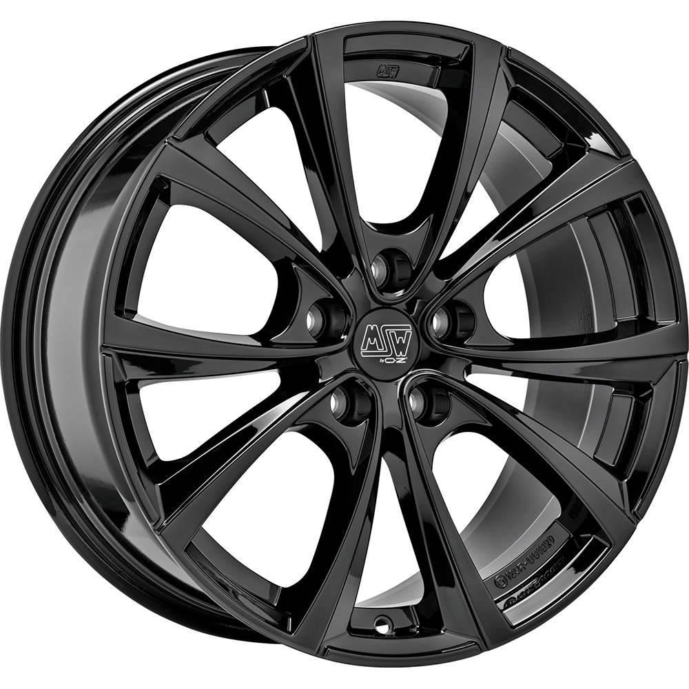 Image of MSW MSW 27 T Velgen 18 Inch 8.5J ET40 5x114.3 Gloss Black
