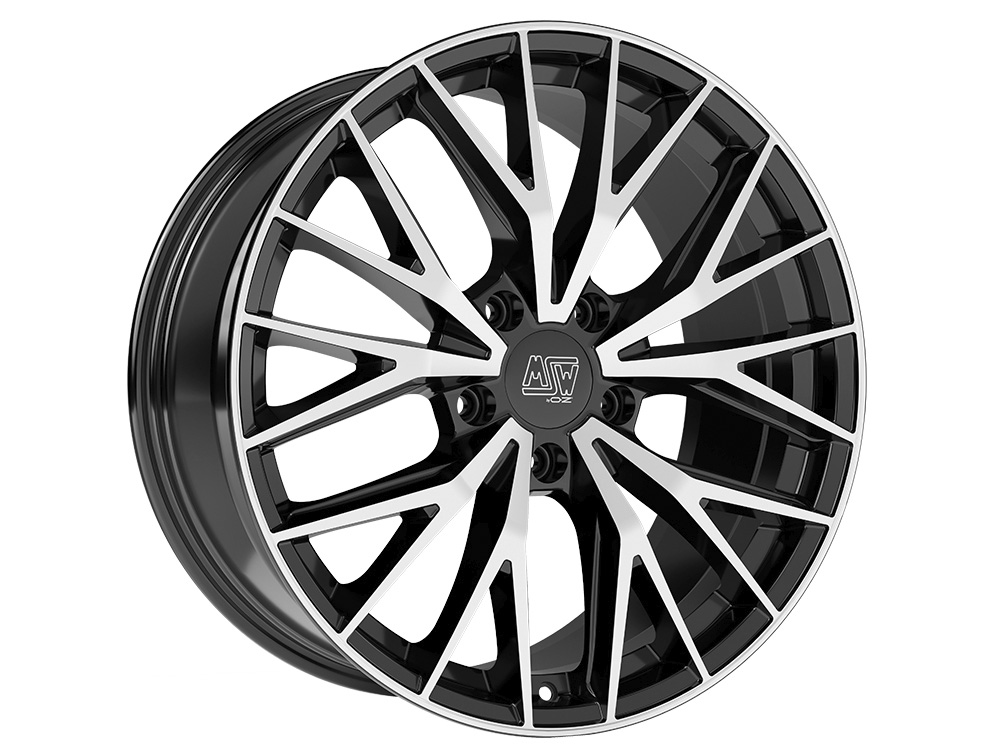 Image of MSW MSW 44 Velgen 20 Inch 8.5J ET35 5x112 Gloss Black/Polished