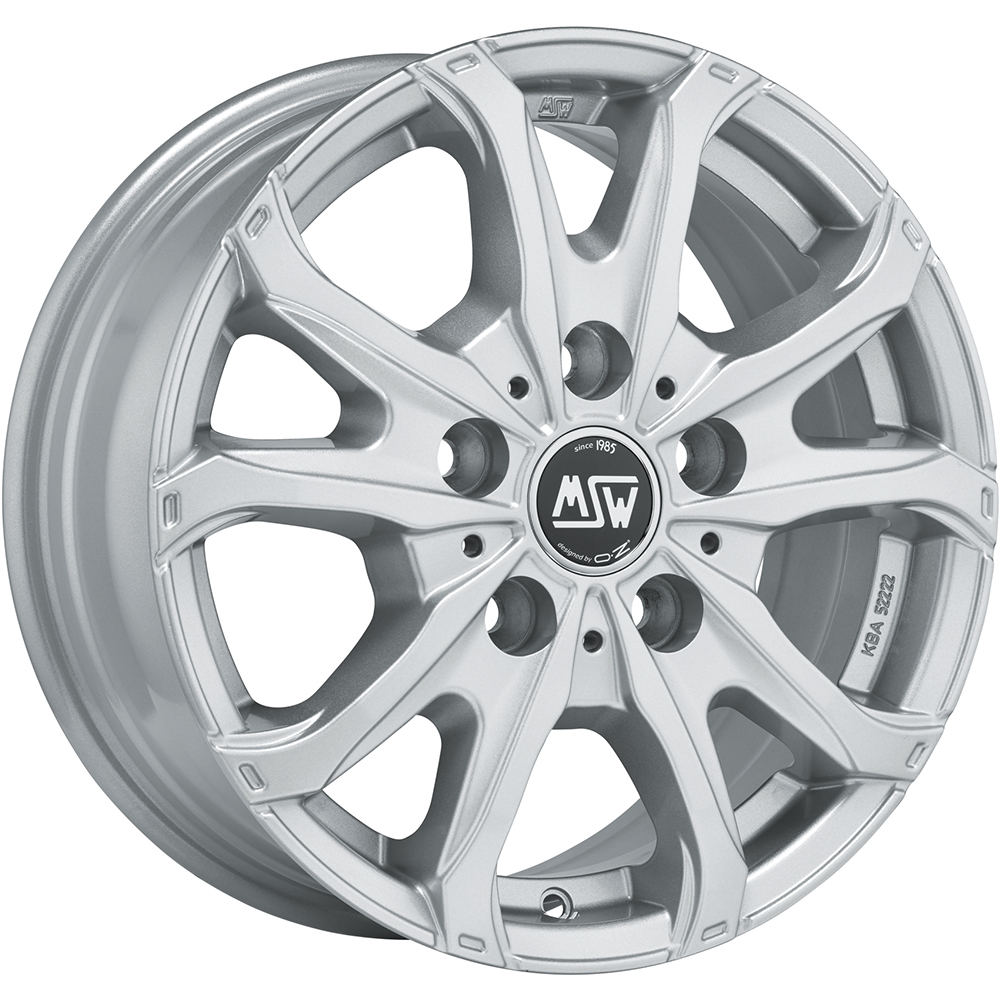 Image of MSW MSW 48 Van Velgen 16 Inch 7J ET51 5x120 Full Silver