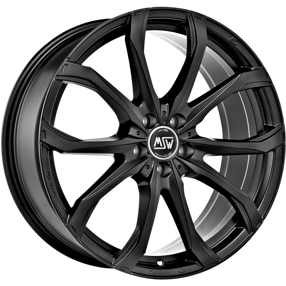Image of MSW MSW 48 Velgen 17 Inch 7.5J ET45 5x112 Flat Black