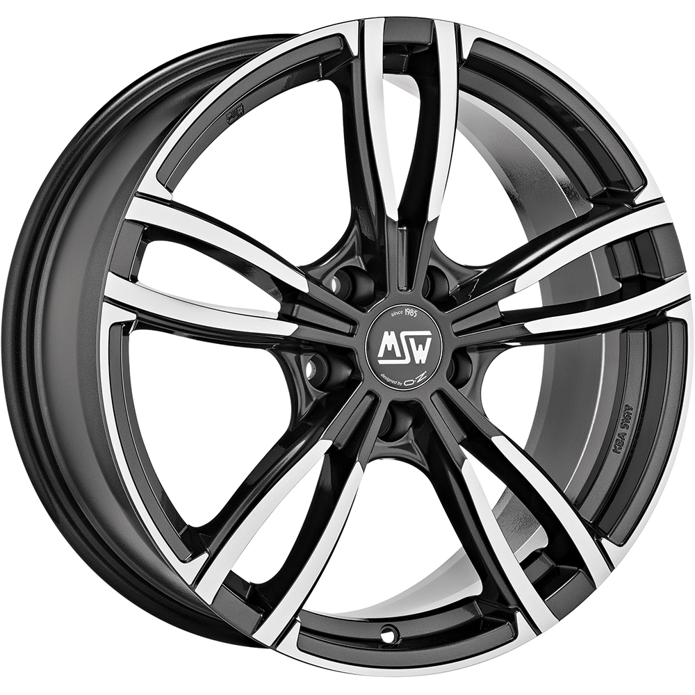 Image of MSW MSW 73 Velgen 19 Inch 8.5J ET40 5x114.3 Dark Grey Machined
