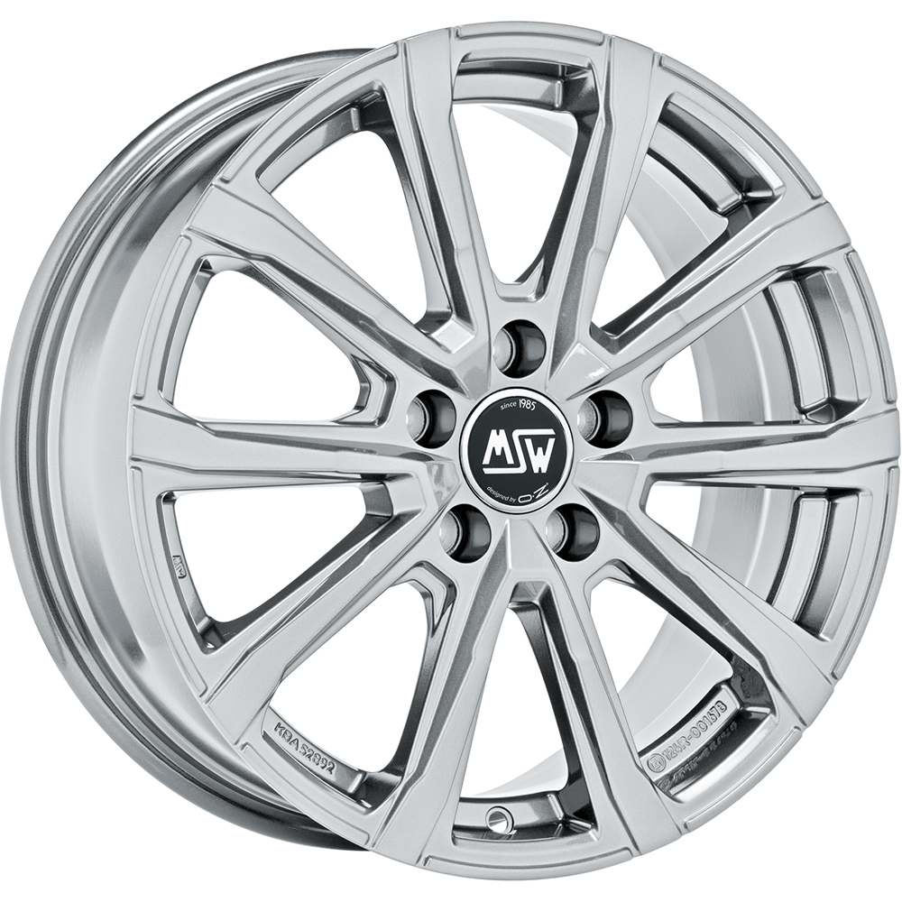 Image of MSW MSW 78 Velgen 17 Inch 6.5J ET46 5x112 Gloss Black