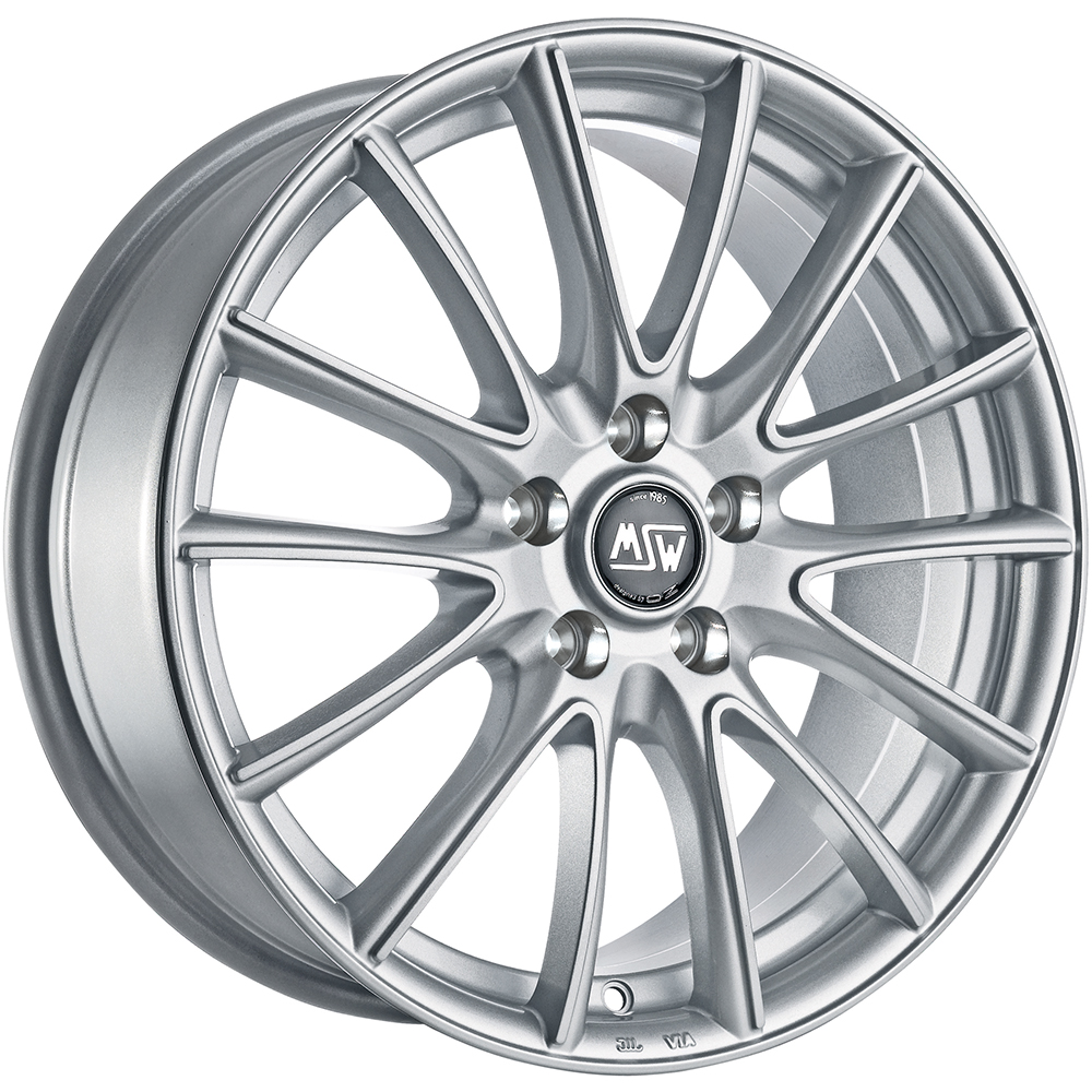 Image of MSW MSW 86 Velgen 17 Inch 7.5J ET38 4x108 Full Silver
