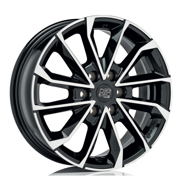 Image of MSW MSW 42 Van Velgen 17 Inch 6.5J ET54 6x130 Gloss Black/Polished