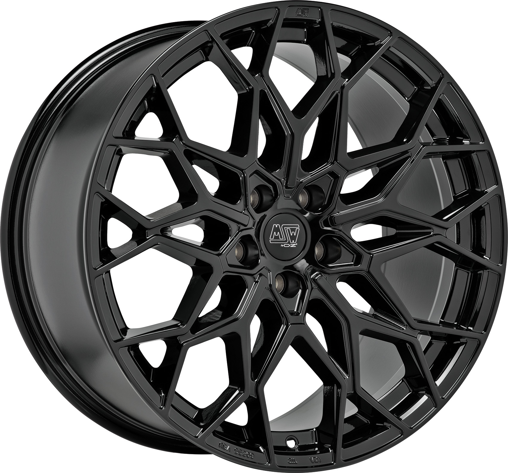 Image of MSW MSW 51 Velgen 20 Inch 10J ET39.1 5x130 Gloss Black