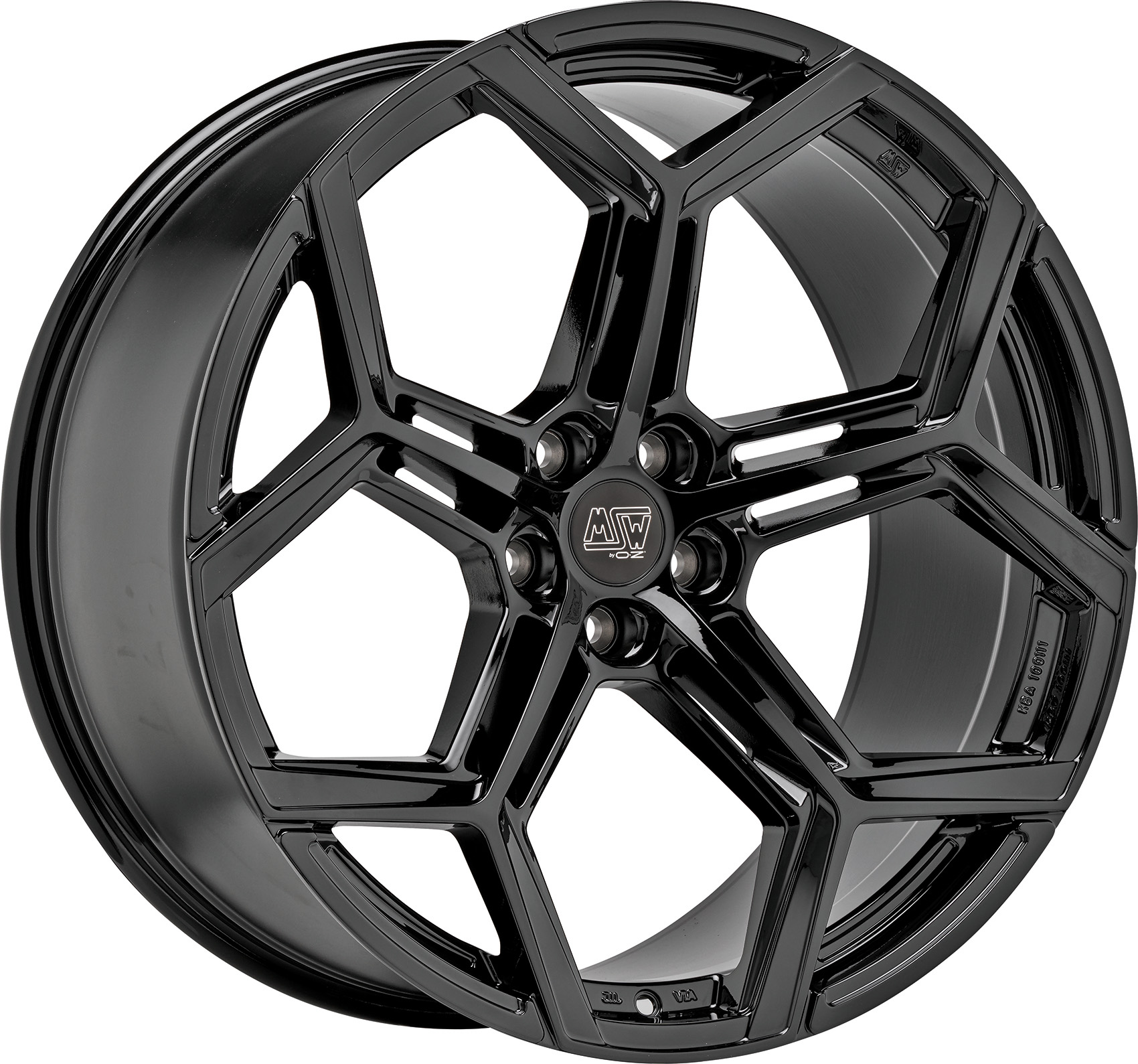 Image of MSW MSW 53 Velgen 20 Inch 9J ET35 5x112 Gloss Black