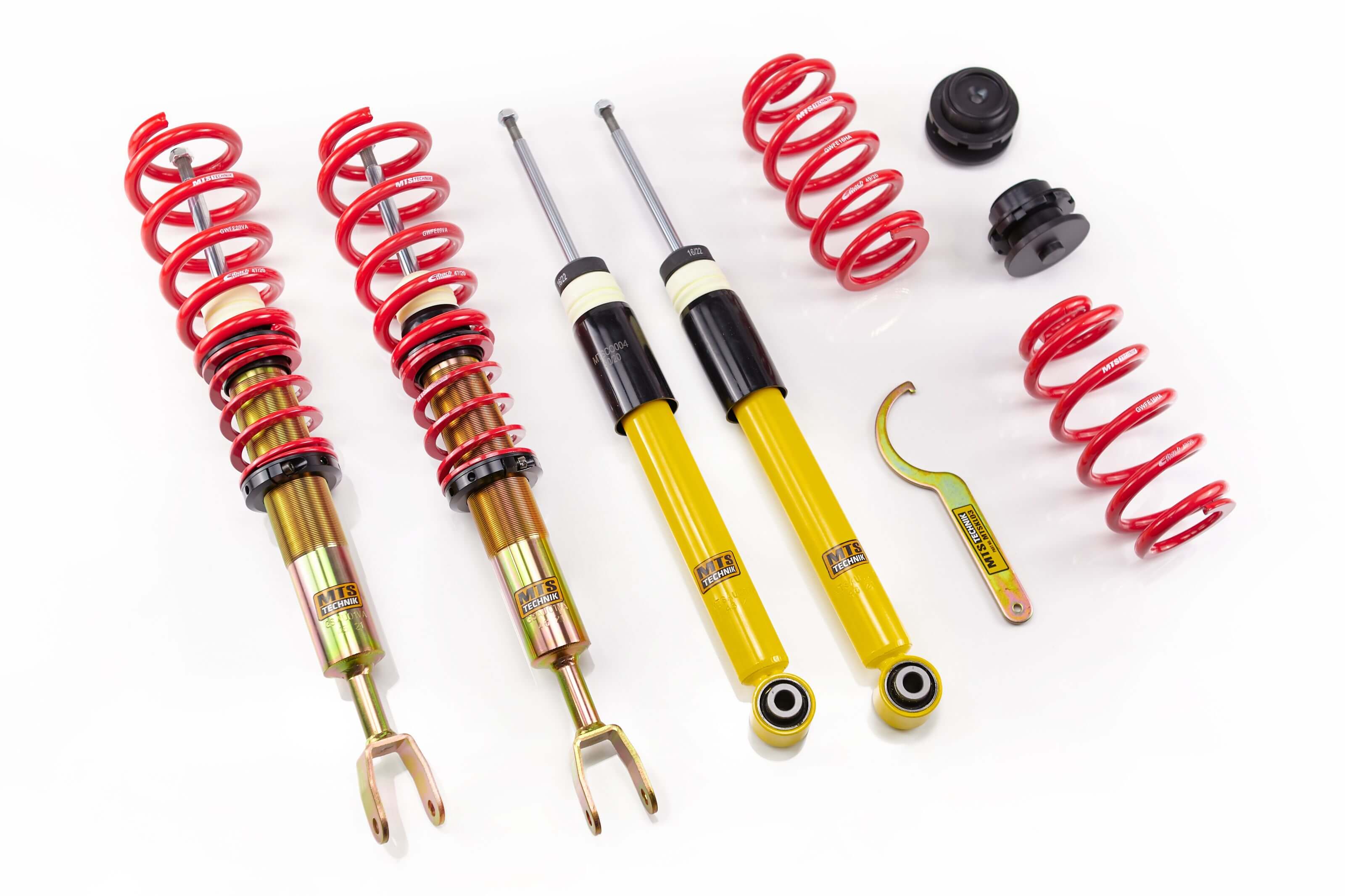 Image of MTS Technik Schroefset Street Zonder Top Mounts Audi,Seat