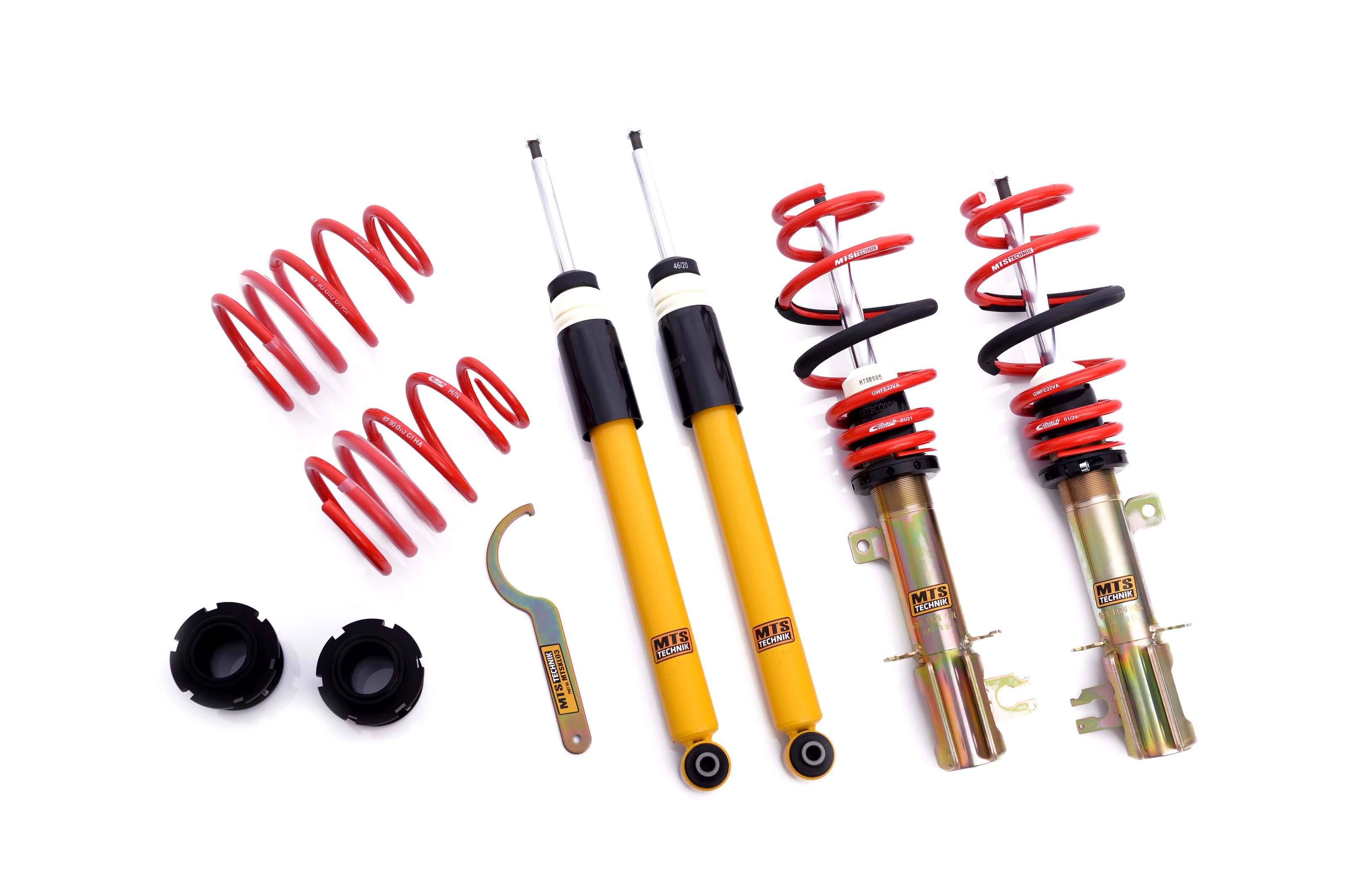 Image of MTS Technik Schroefset Stance Zonder Top Mounts Fiat, Opel
