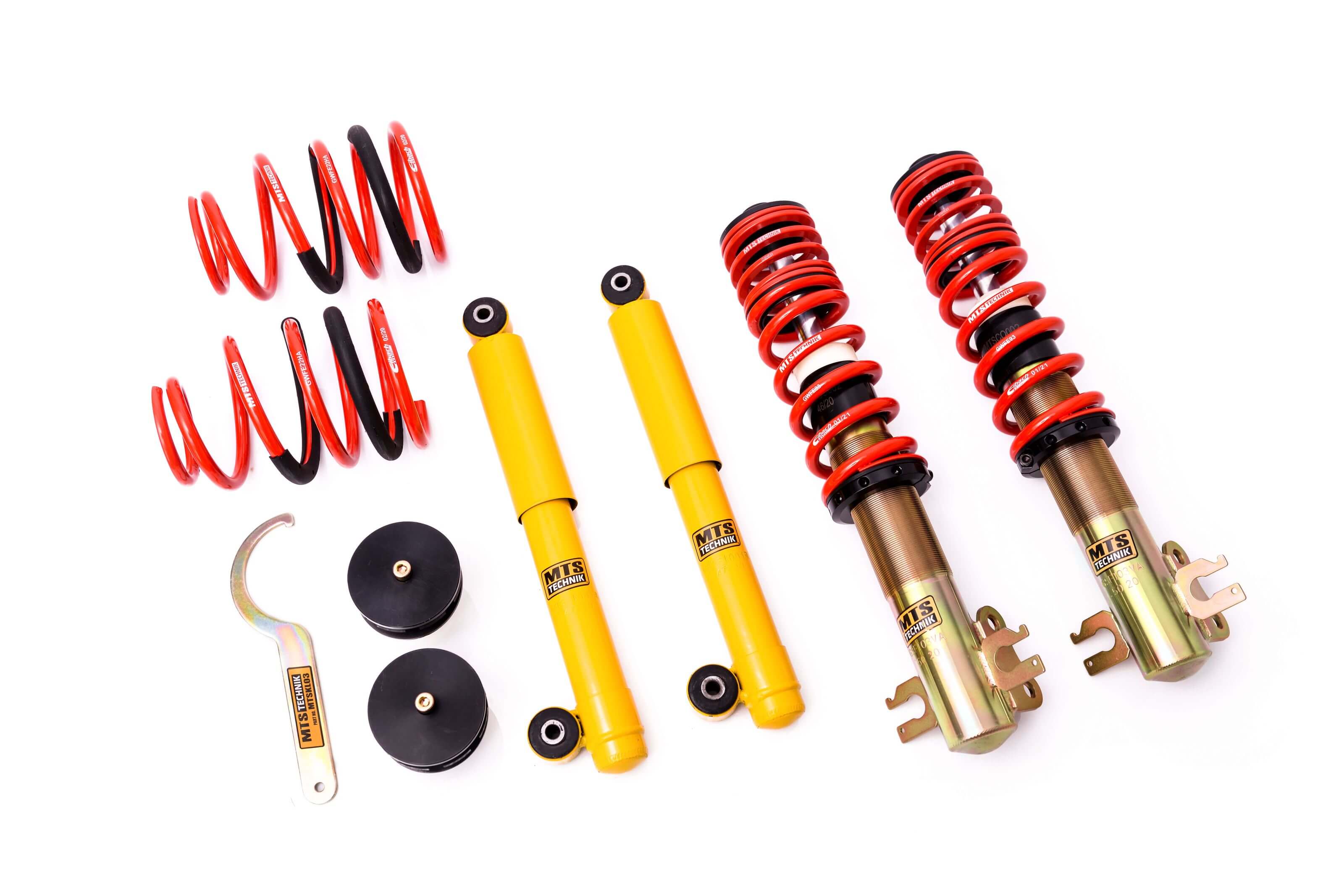 Image of MTS Technik Schroefset Stance Zonder Top Mounts Fiat Cinquecento,Seicento
