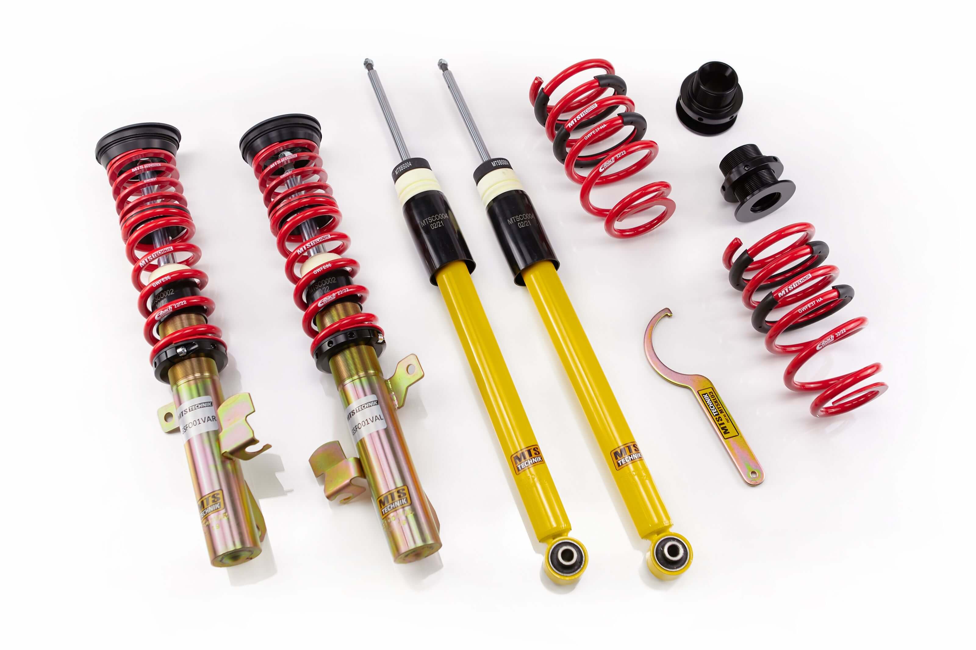 Image of MTS Technik Schroefset Street Zonder Top Mounts Ford,Mazda,Volvo